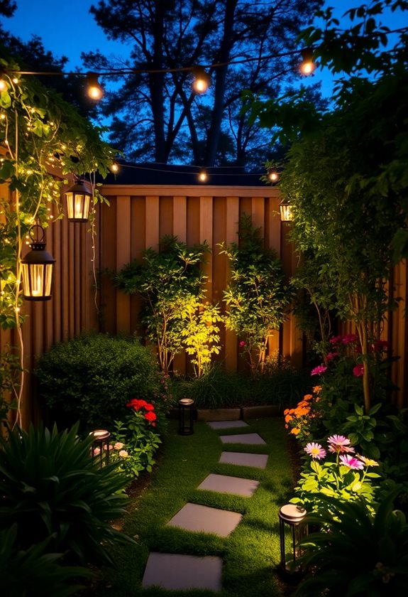magical garden lighting ideas