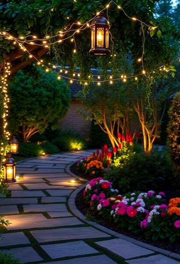 magical garden lighting ideas
