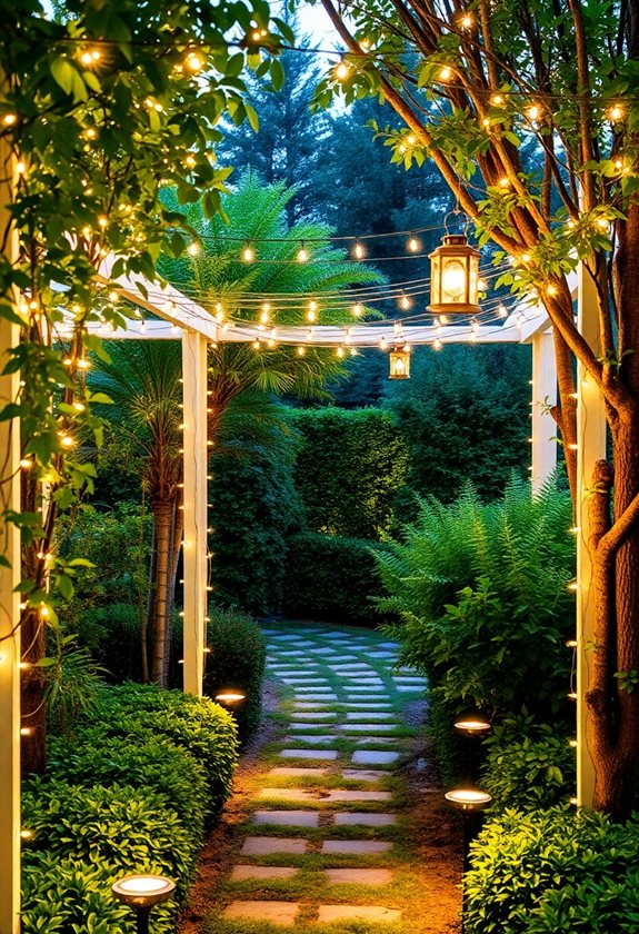 magical garden lighting ideas