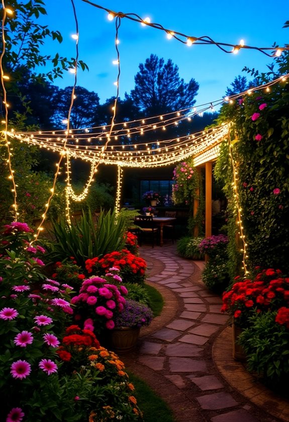 magical outdoor lighting experience
