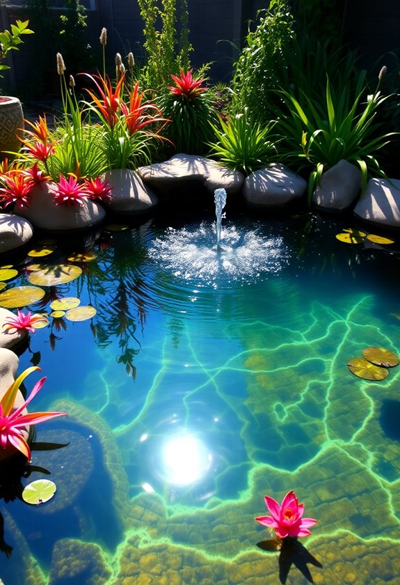 maintain clear water features