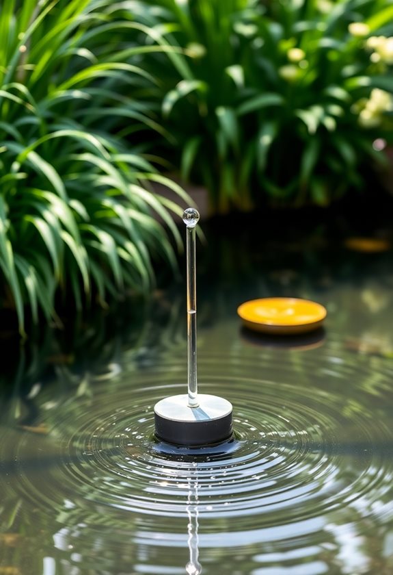 maintain garden water levels