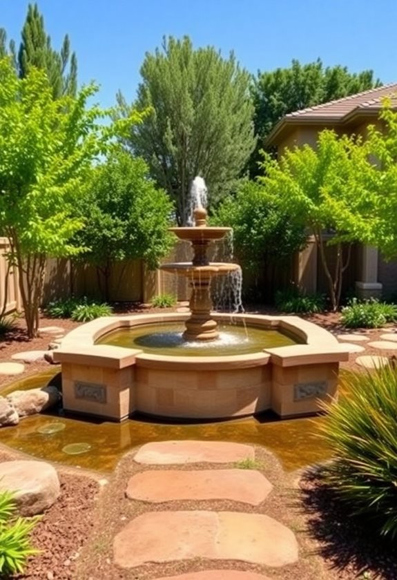 maintenance accessibility for fountains