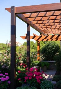 material choice for pergolas