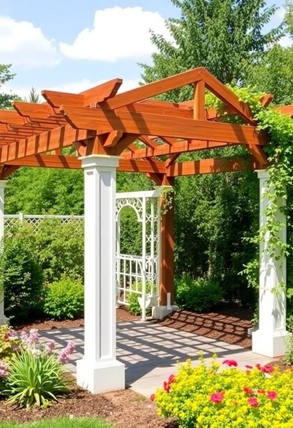 material selection for garden structures