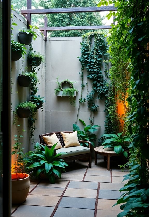 maximize garden verticality creatively