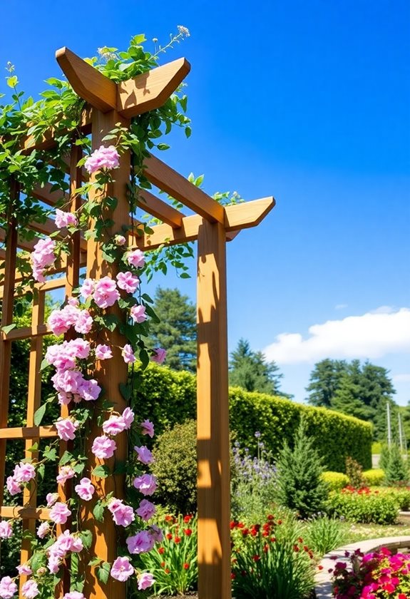 maximize space with trellises