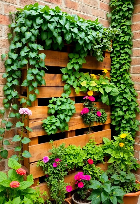 maximize vertical garden space