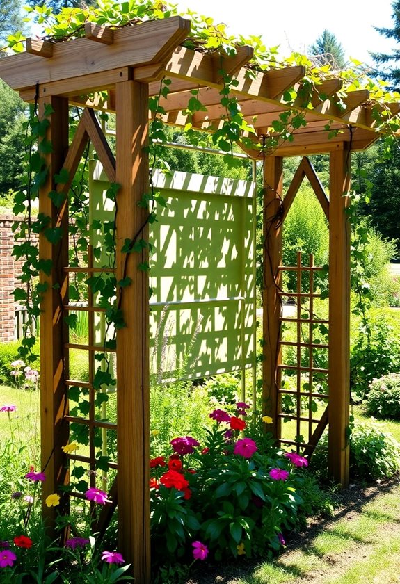 maximize vertical garden space