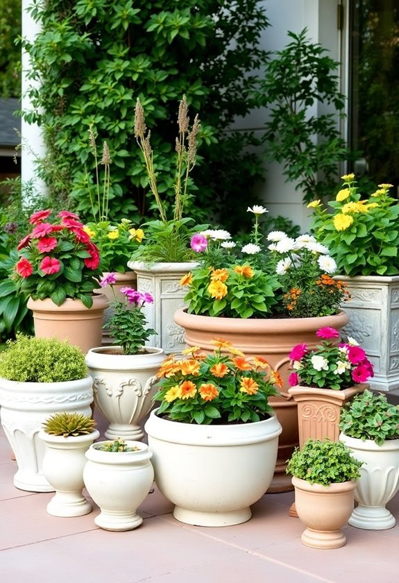 mix container sizes creatively