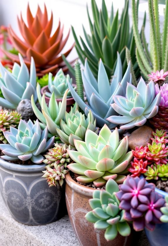 mix textures and heights