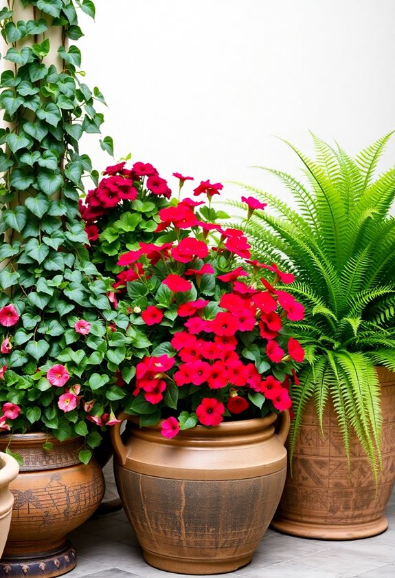 mixing plants for containers