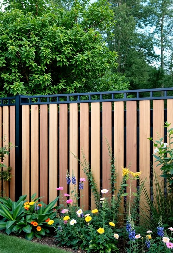 modern fencing design options