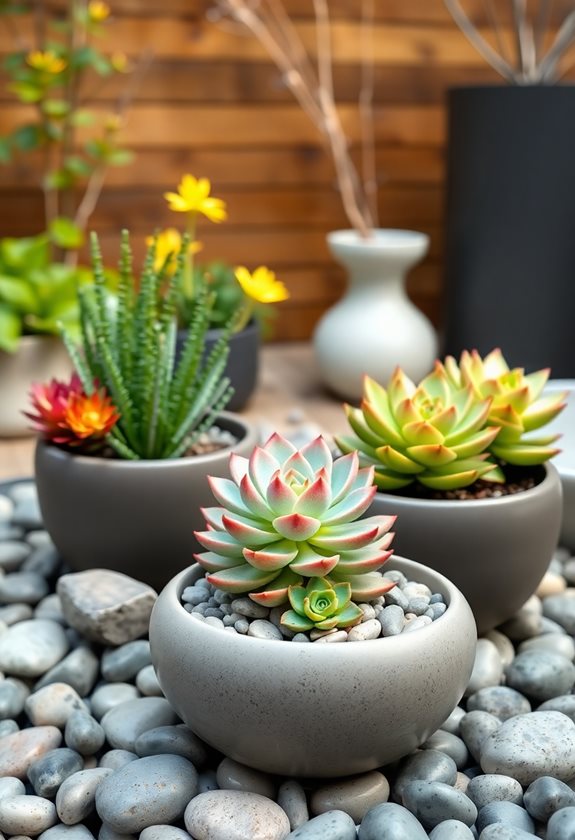 modern succulent garden designs