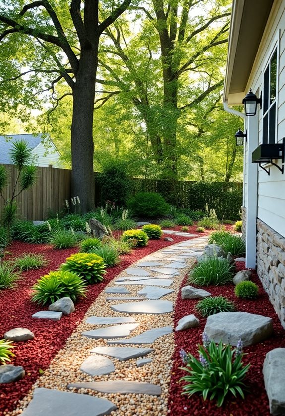mulch options for walkways