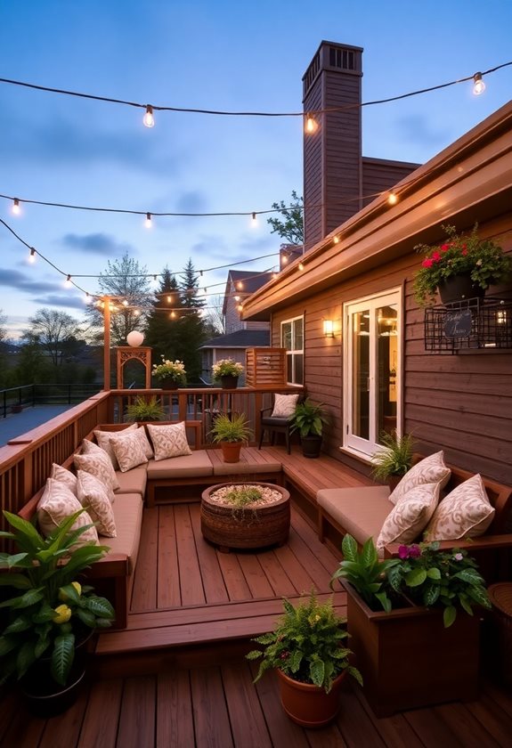 multi level deck seating oasis