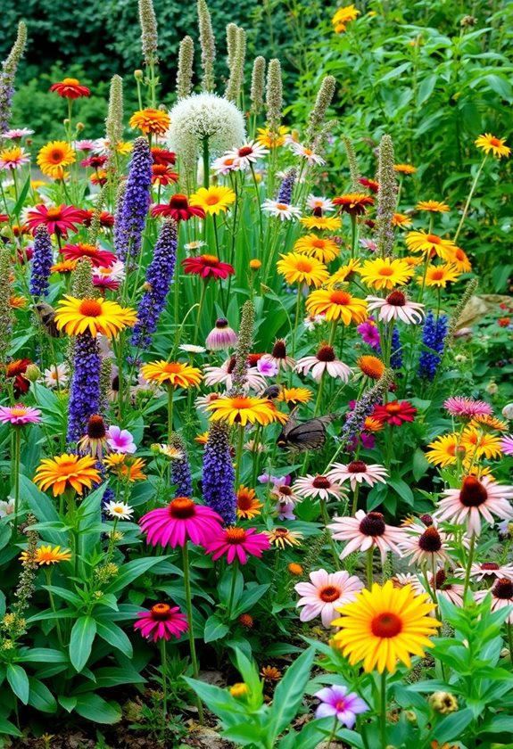 native flowers enhance biodiversity