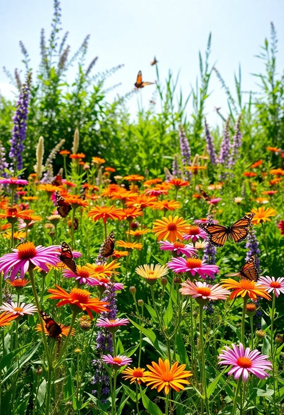 native plants attract butterflies