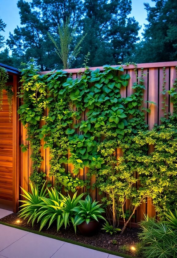 natural privacy garden barriers