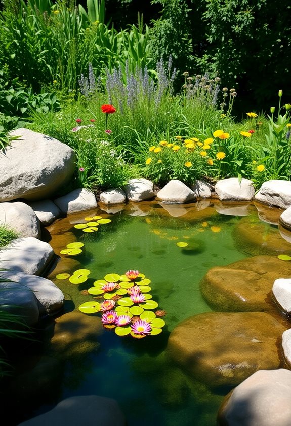 natural swimming pond design