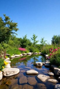 natural swimming pond transformation