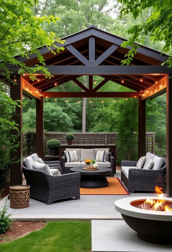 optimal outdoor entertaining structures
