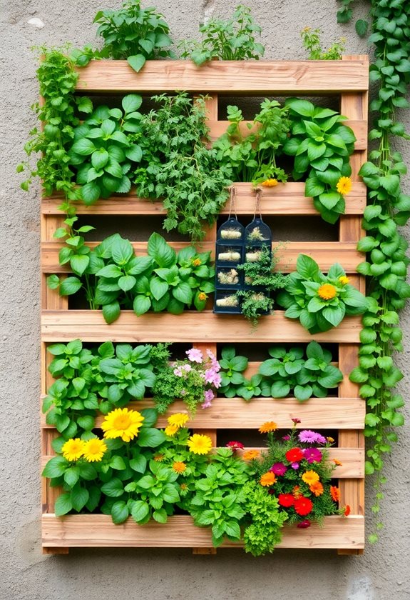 optimal plants for vertical gardens