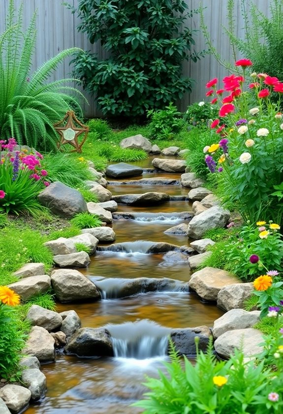 optimal water feature placement