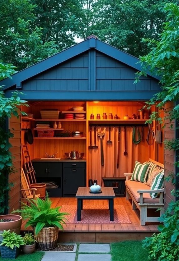 organized outdoor storage solutions
