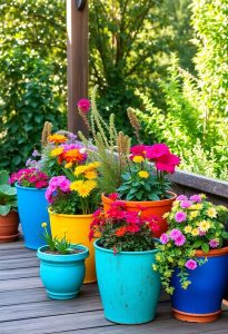 outdoor container gardening tips