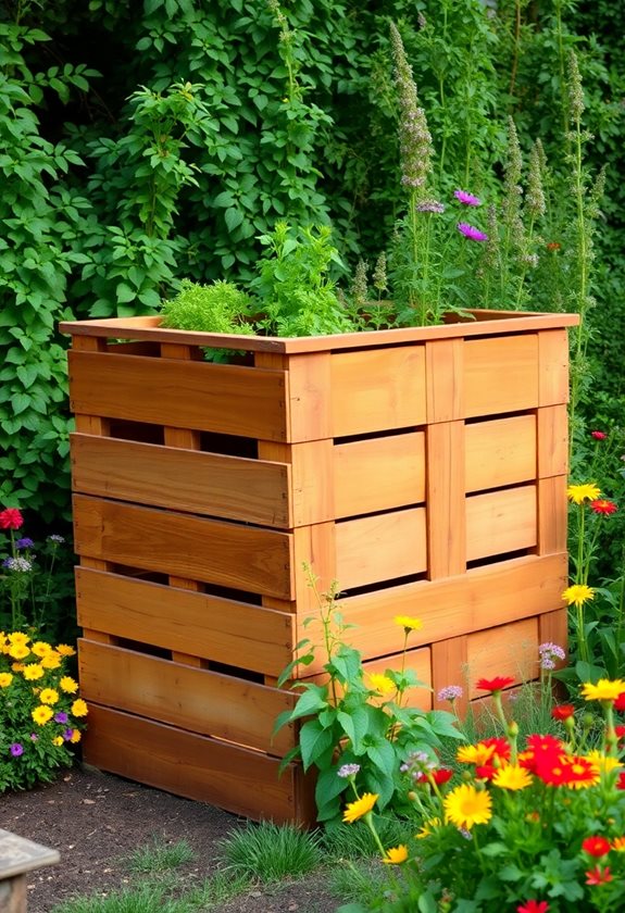 pallet compost bin project