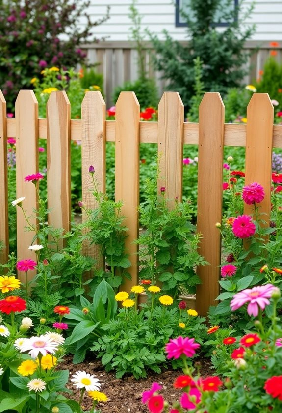 pallet fence diy inspiration