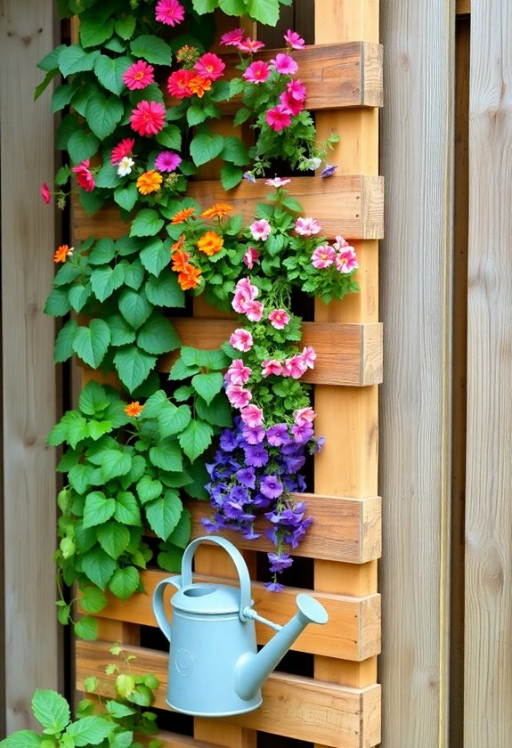 pallet garden maintenance tips