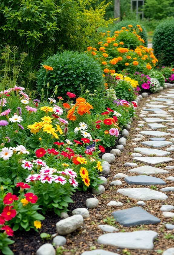 pathway border gardening tips