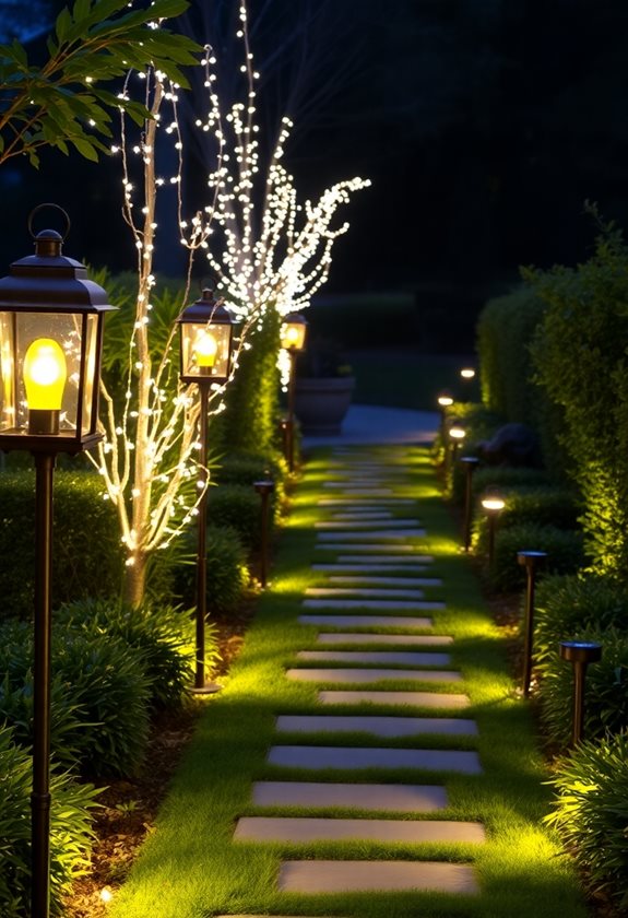 pathway lighting landscaping ideas