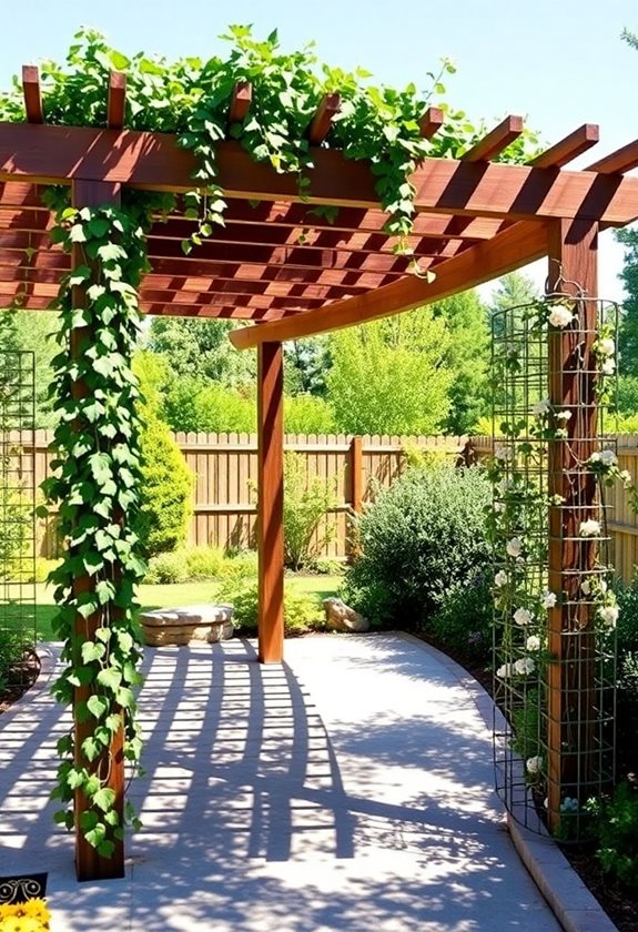 pergola and trellis comparison