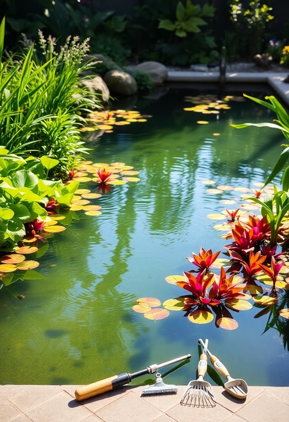 pond maintenance adventure awaits