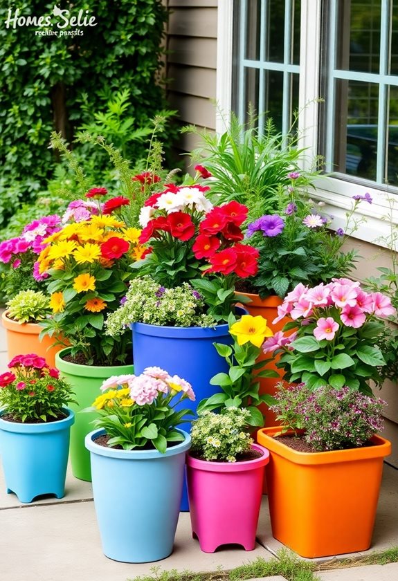 practical lightweight budget friendly planters