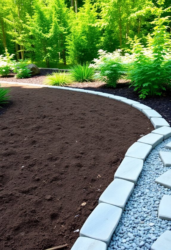 prepare ground for walkway