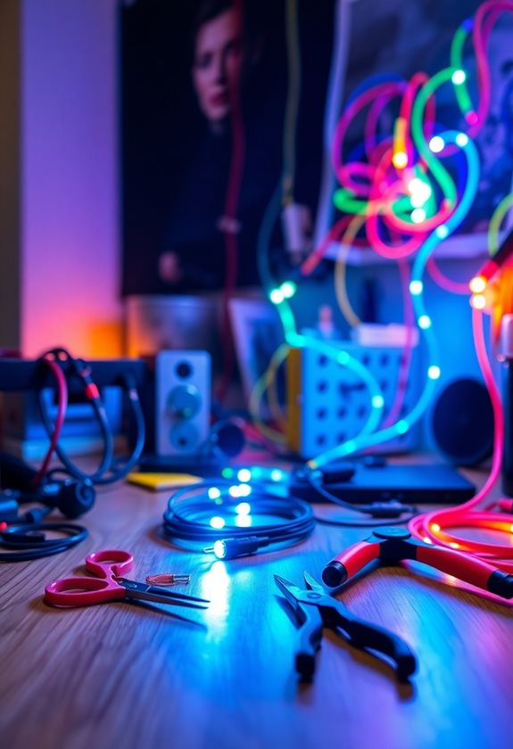 prepare led lights carefully