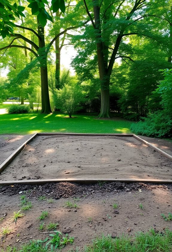 prepare site for fountain