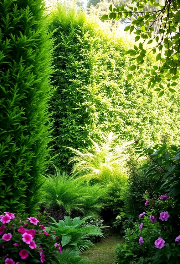 privacy enhances outdoor enjoyment
