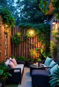 privacy enhancing garden structures
