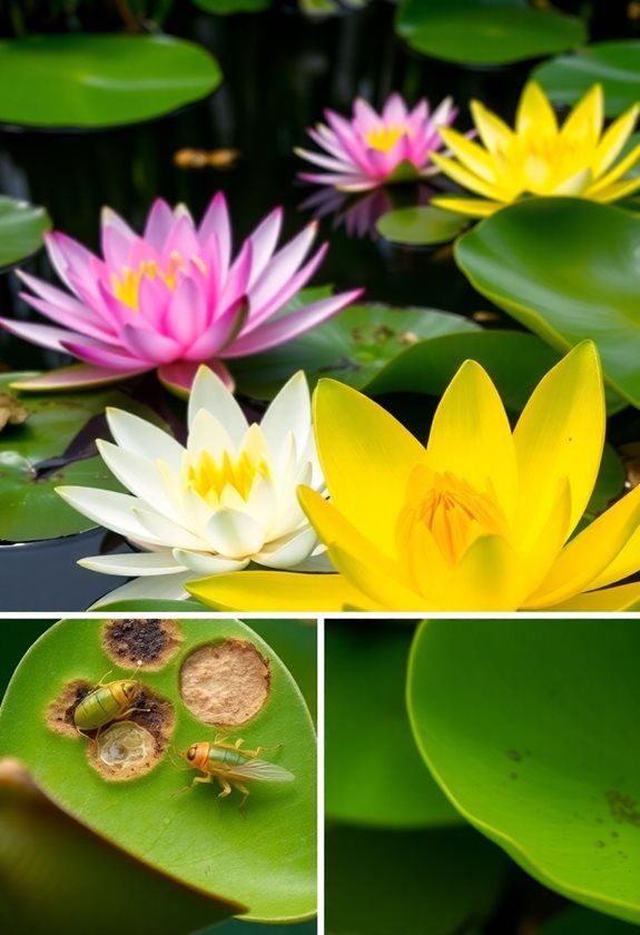 protecting water lilies health