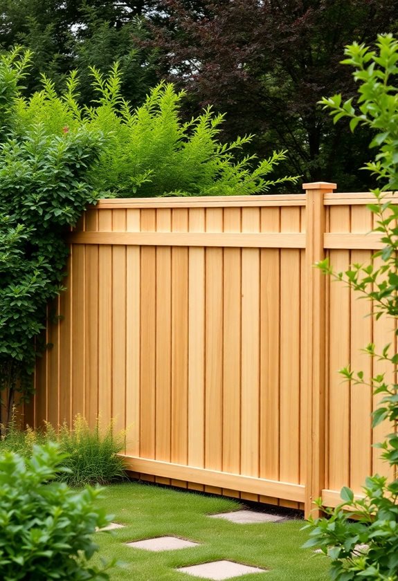 quick and easy privacy fencing