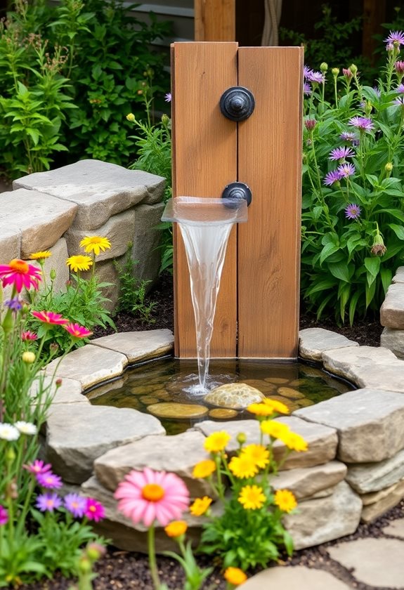 reclaimed materials for gardens