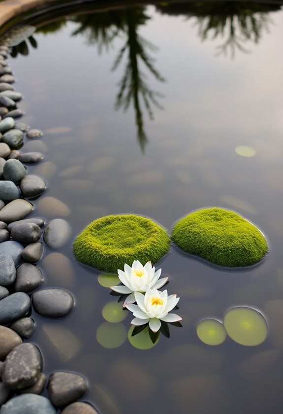 reflecting pool mindfulness space