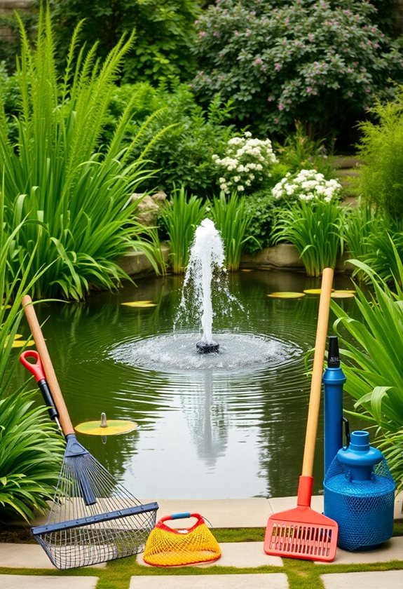 regular water feature maintenance