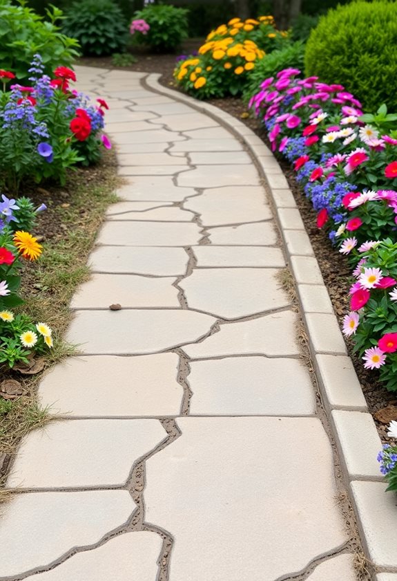 repair walkway cracks promptly