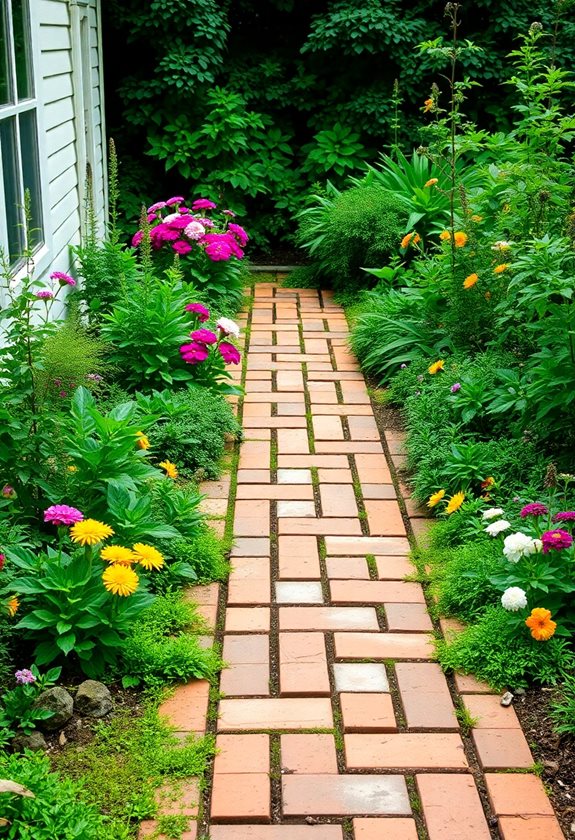 repurpose old bricks creatively
